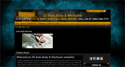 Desktop Screenshot of jdautobodymechanic.com