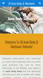 Mobile Screenshot of jdautobodymechanic.com